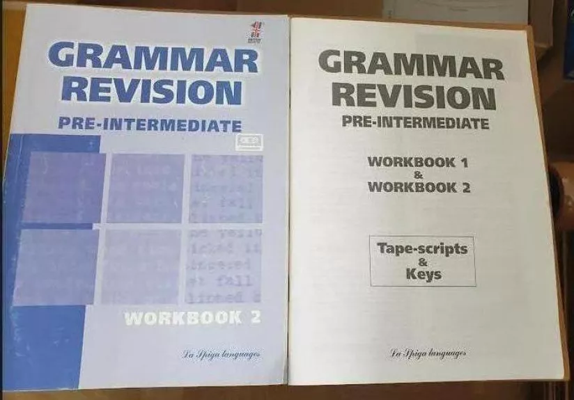 Grammar revision Pre-intermediate - Gabrielle Hodson-Hirst, knyga