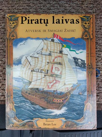 Piratų laivas; atversk ir smagiai žaisk!