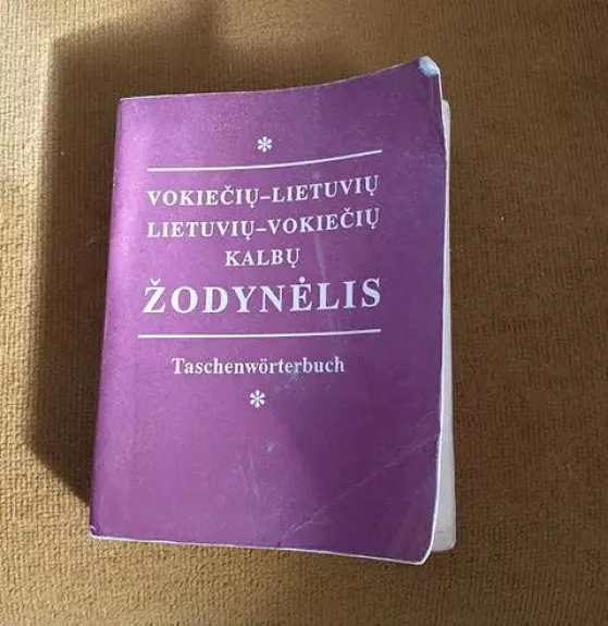Vokiečių - Lietuvių, Lietuvių - Vokiečių žodynėlis
