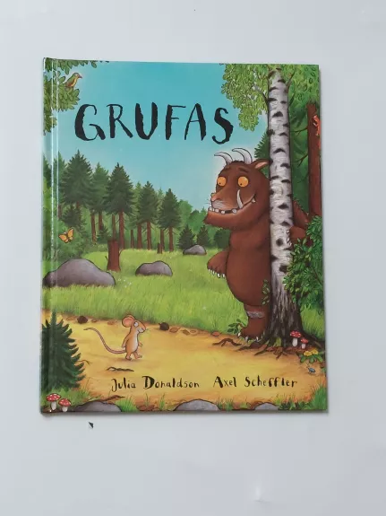 Grufas - Julia Donaldson, Axel  Scheffler, knyga