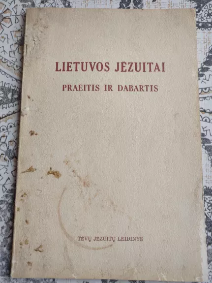 Lietuvos jėzuitai: praeitis ir dabartis - T. B. Markaitis, knyga