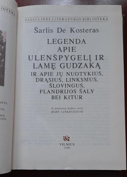 Legenda apie Ulenšpygelį ir Lamę Gudzaką