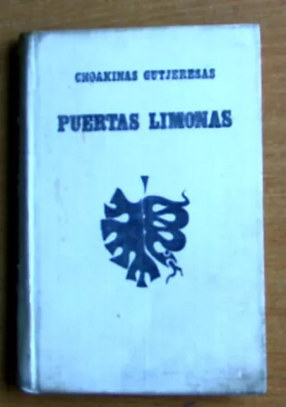Puertas Limonas - Choakinas Gutjeresas, knyga