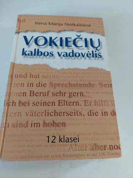 vokieciu kalbos vadovelis - Autorių Kolektyvas, knyga