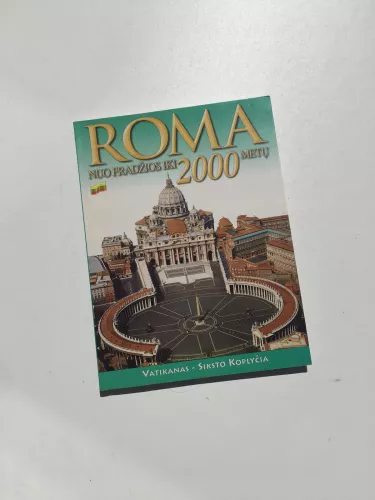 Roma nuo pradžios iki 2000 metų. Menas, istorija, archeologija