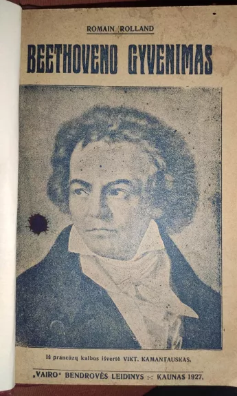Beethoveno gyvenimas - Romain Rolland, knyga