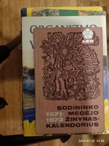 Sodininko mėgėjo žinynas -kalendorius