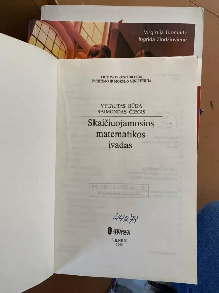 Skaičiuojamosios matematikos įvadas