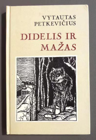 Didelis ir mažas - Vytautas Petkevičius, knyga