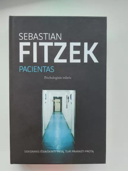 Pacientas - Sebastian Fitzek, knyga