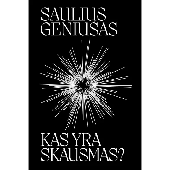 Kas yra skausmas? - Saulius Geniušas, knyga