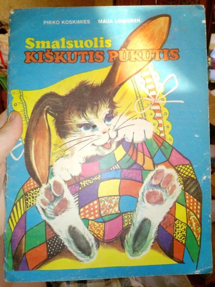 Smalsuolis kiškutis pūkutis