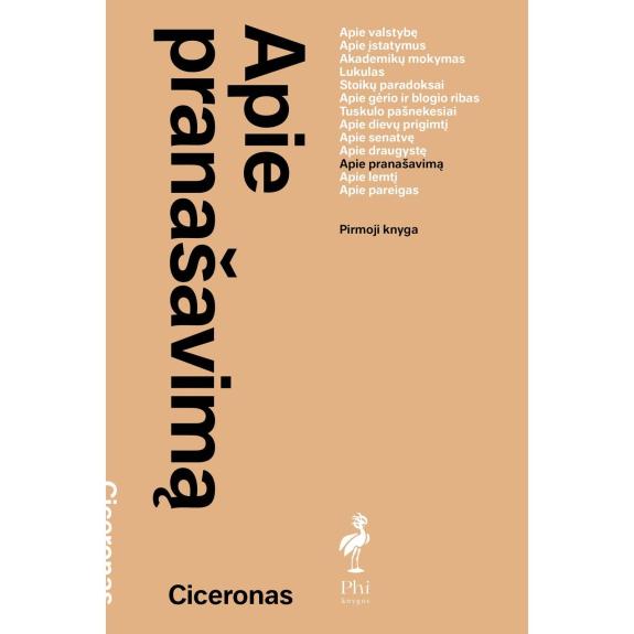 Apie pranašavimą I knyga