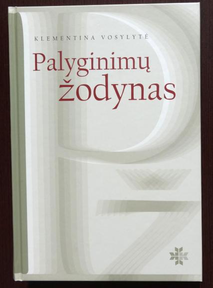 Palyginimų žodynas - Klementina Vosylytė, knyga