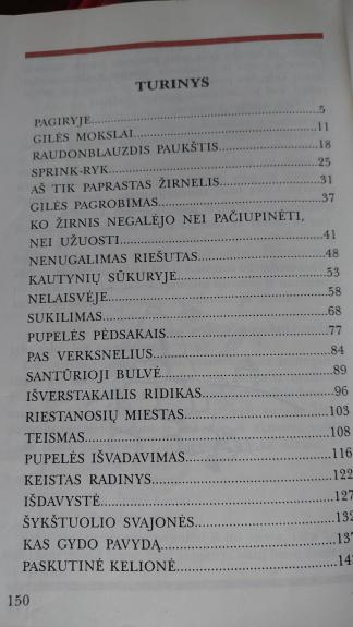 Gilės nuotykiai ydų šalyje