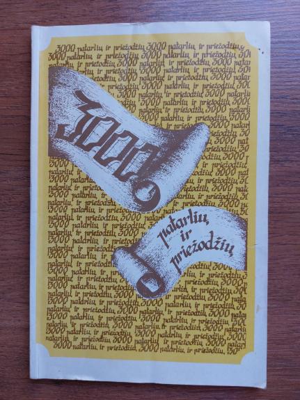 3000 patarlių ir priežodžių