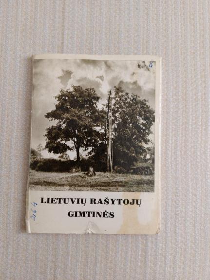 Lietuvių rašytojų gimtinės