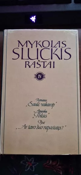 Raštai (4 tomas) - Mykolas Sluckis, knyga