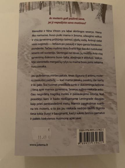 Žiemos sodas - Kristin Hannah, knyga 1