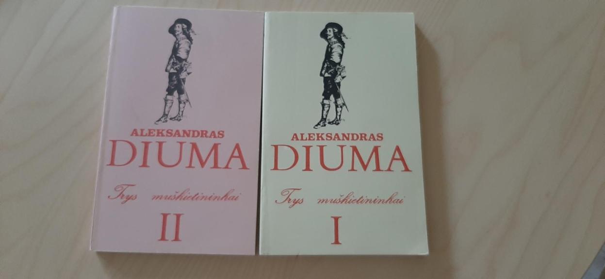 Trys mušketininkai ( I ir II tomai)