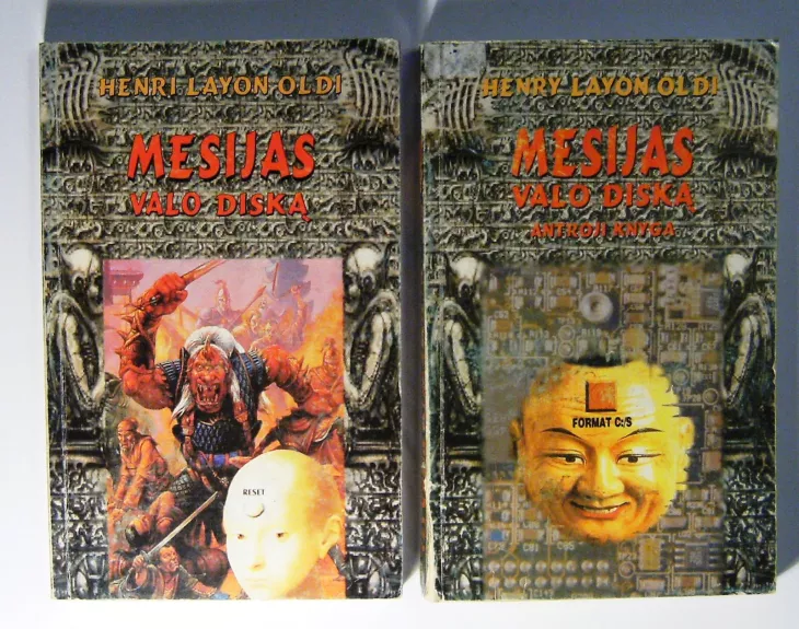 Mesijas valo diską pirmoji knyga antroji knyga