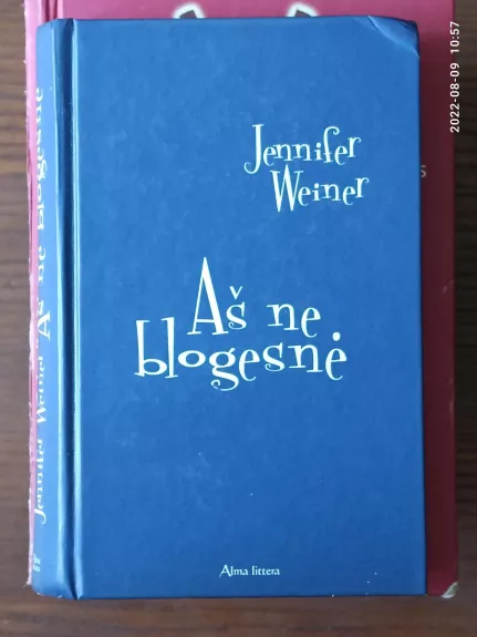 Aš ne blogesnė - Jennifer Weiner, knyga