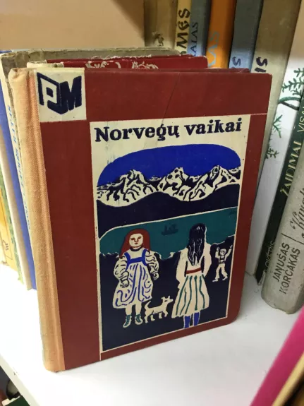Norvegų vaikai - Pranas Mašiotas, knyga