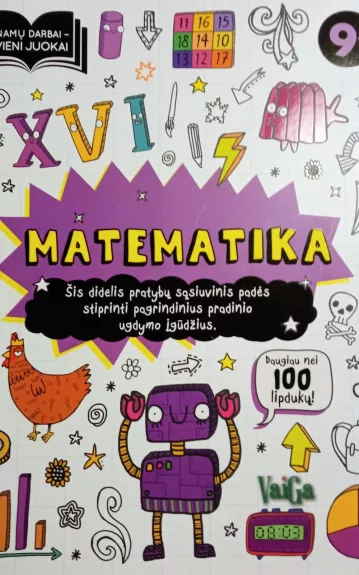 Matematika 9+ - Autorių Kolektyvas, knyga 1