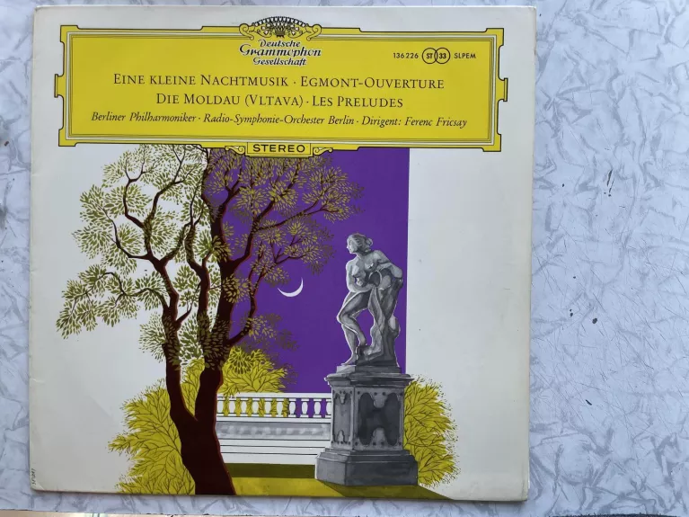 Eine Kleine Nachtmusik/Egmont-Ouverture/Die Moldau/Les Preludes - Ludwig van Beethoven, plokštelė