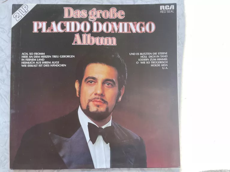 Das große Placido Domingo Album / Vinyl record [Vinyl-LP] - Placido Domingo, plokštelė