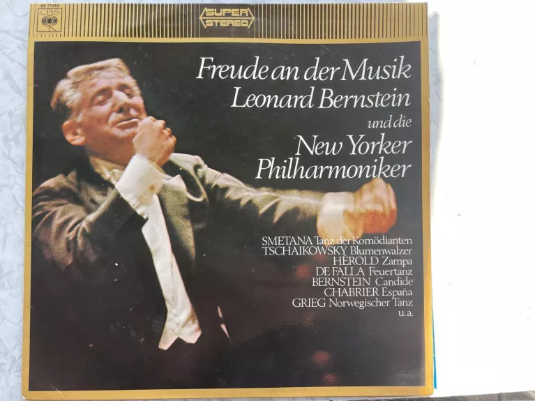 Leonard Bernstein Und Die New Yorker Philharmoniker* – Freude An der Musik - Leonard Bernstein, plokštelė