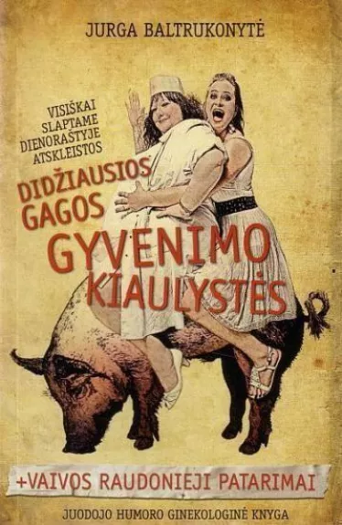 Didžiausios Gagos gyvenimo kiaulystės, atskleistos visiškai slaptame dienoraštyje - Jurga Baltrukonytė, knyga