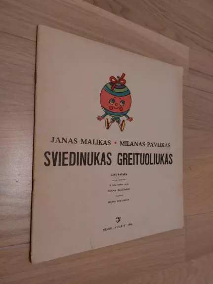 Sviedinukas Greituoliukas - Janas Malikas,Milanas Pavlikas, knyga