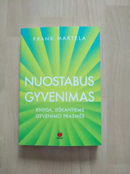 NUOSTABUS GYVENIMAS - Frank Martela, knyga