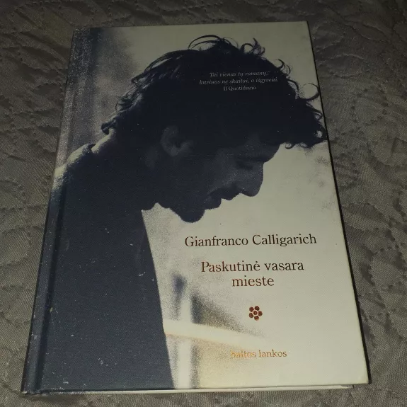 Paskutinė vasara mieste - Gianfranco Calligarich, knyga