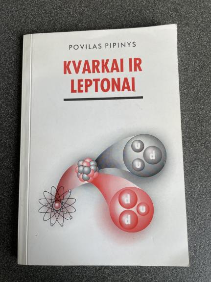 Kvarkai ir Leptonai - Povilas Pipinys, knyga
