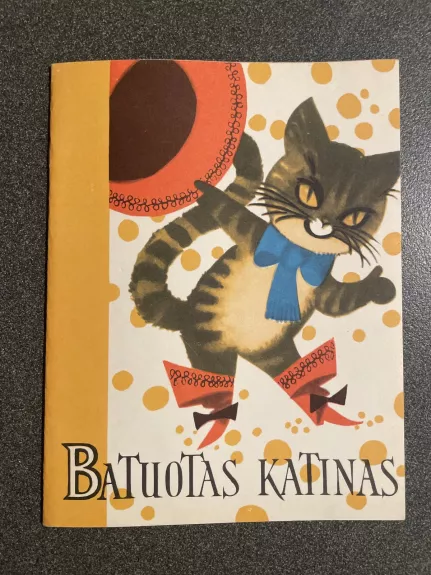 Batuotas katinas - kūryba Liaudies, knyga