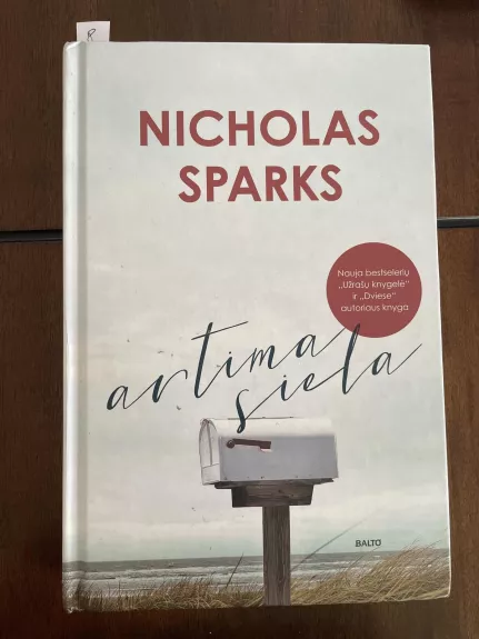 Artima siela - Nicholas Sparks, knyga