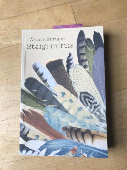 Staigi mirtis - Alvaro Enrique, knyga