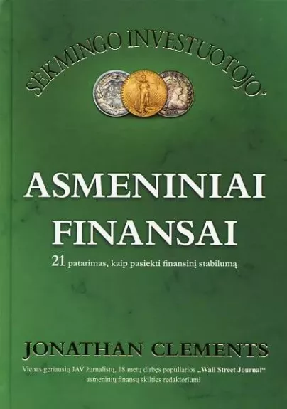 Asmeniniai finansai - Jonathan Clements, knyga