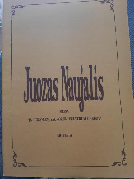 Missa In honorem sacrorum vulnerum christi.Motteta