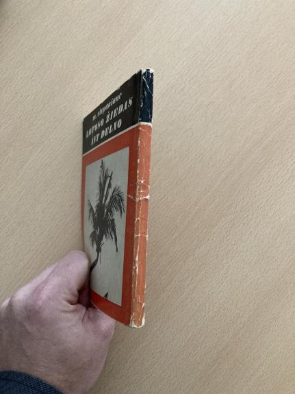 Lotoso žiedas ant delno