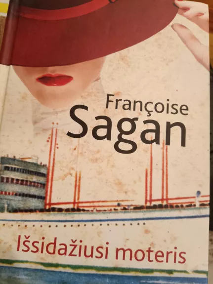 Išsidažiusi moteris - Francoise Sagan, knyga