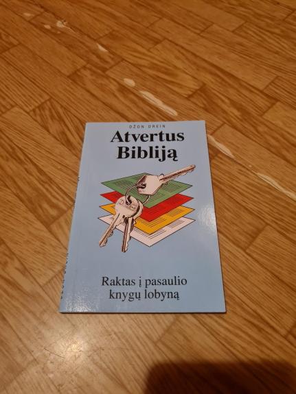 Atvertus Bibliją - Džon Drein, knyga