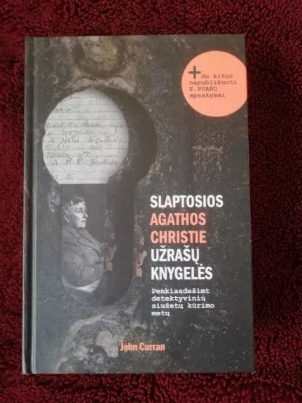 Slaptosios Agathos Christie užrašų knygelės: penkiasdešimt detektyvinių siužetų kūrimo metų