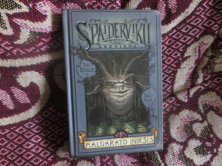 Spaidervikų kronikos (5 knyga): Malgarato įniršis - Tony DiTerlizzi, Black Holly, knyga
