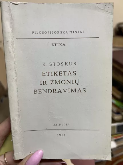 Etiketas ir žmonių bendravimas