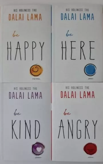 Be Angry - Lama Dalai, knyga 1