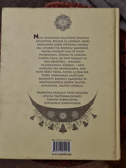 Lietuvių liaudies padavimai - Norbertas Vėlius, knyga 1