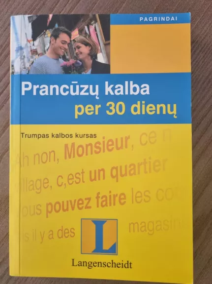 Prancūzų kalba per 30 dienų - Micheline Funke, knyga 1